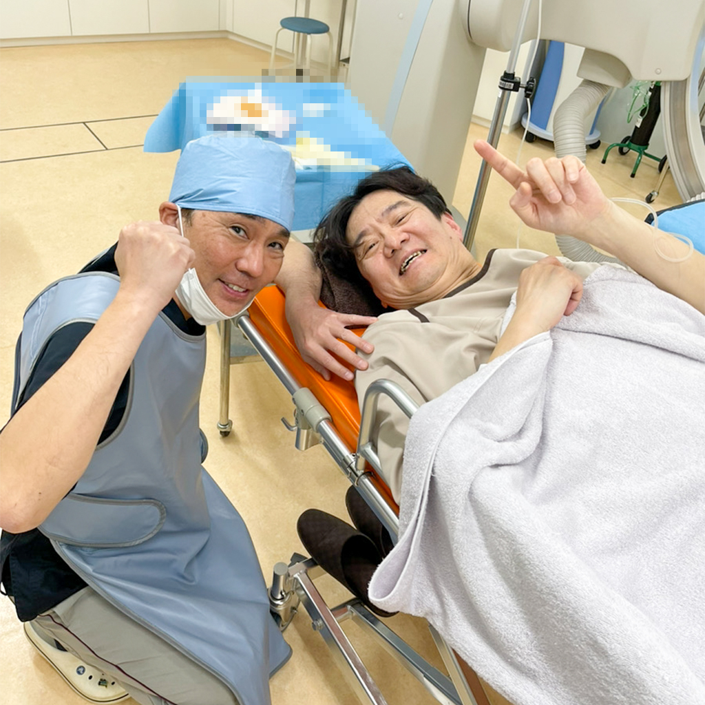 外科的手術を避けるために（60代男性） | 治療症例