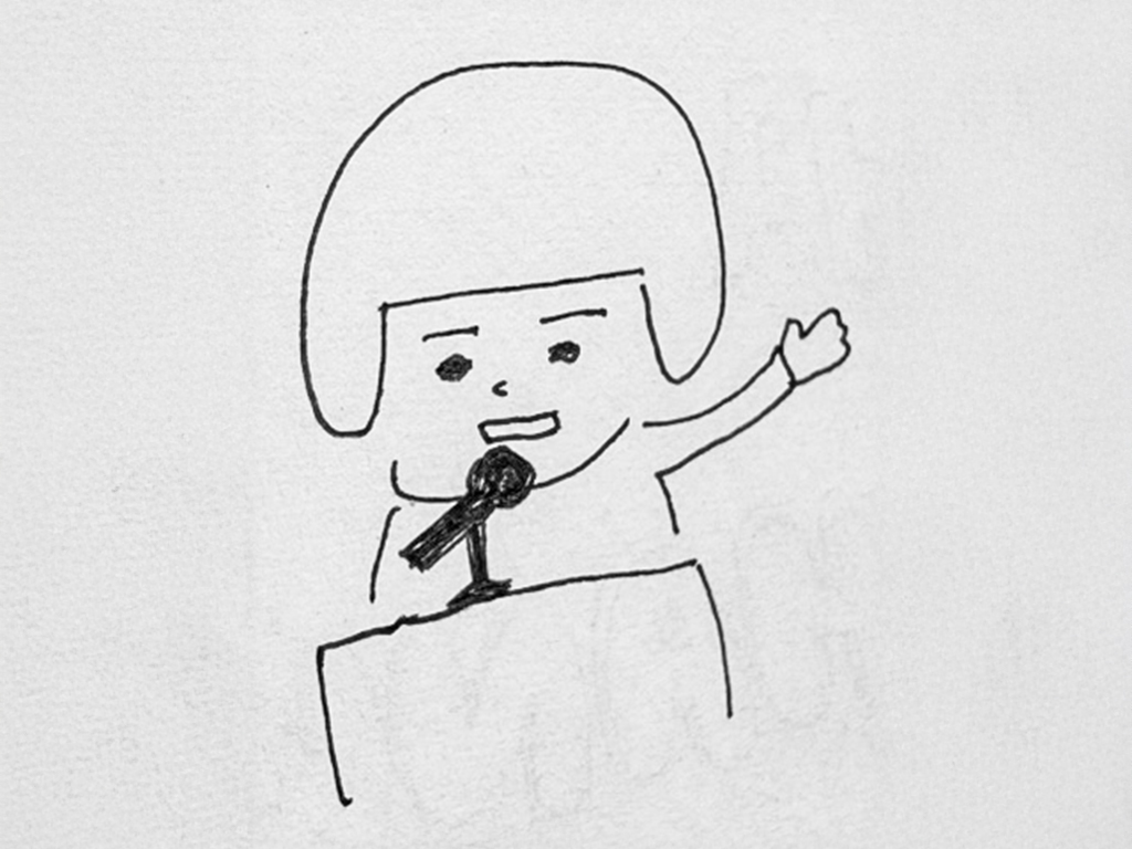 Helmet Girl: Speech