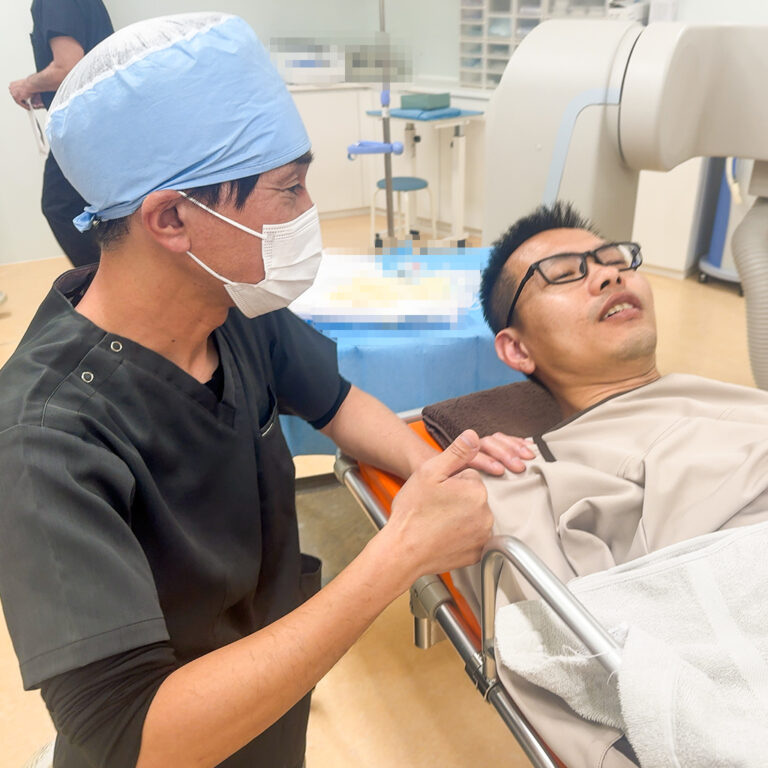 連休の思い出と、連休明けの治療の治療（30代男性）