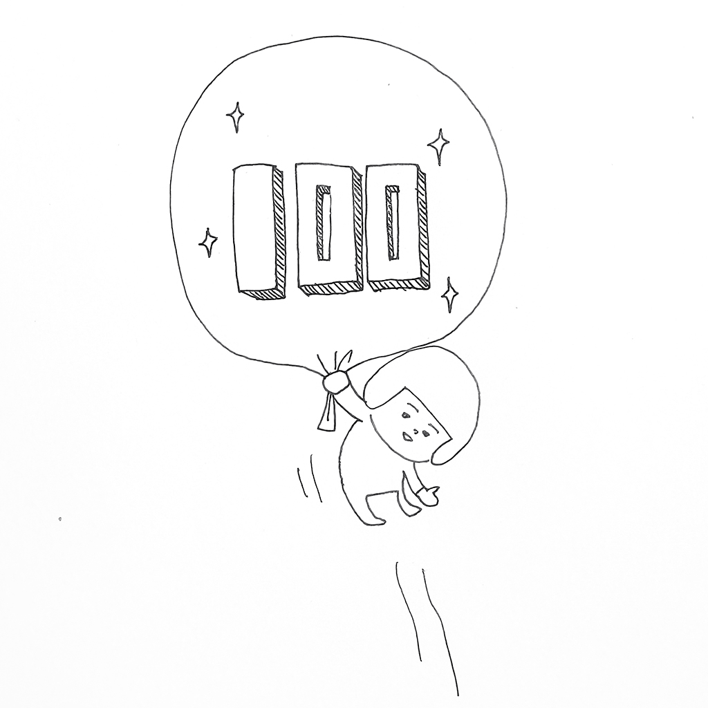 ヘルメット子ちゃん:100号