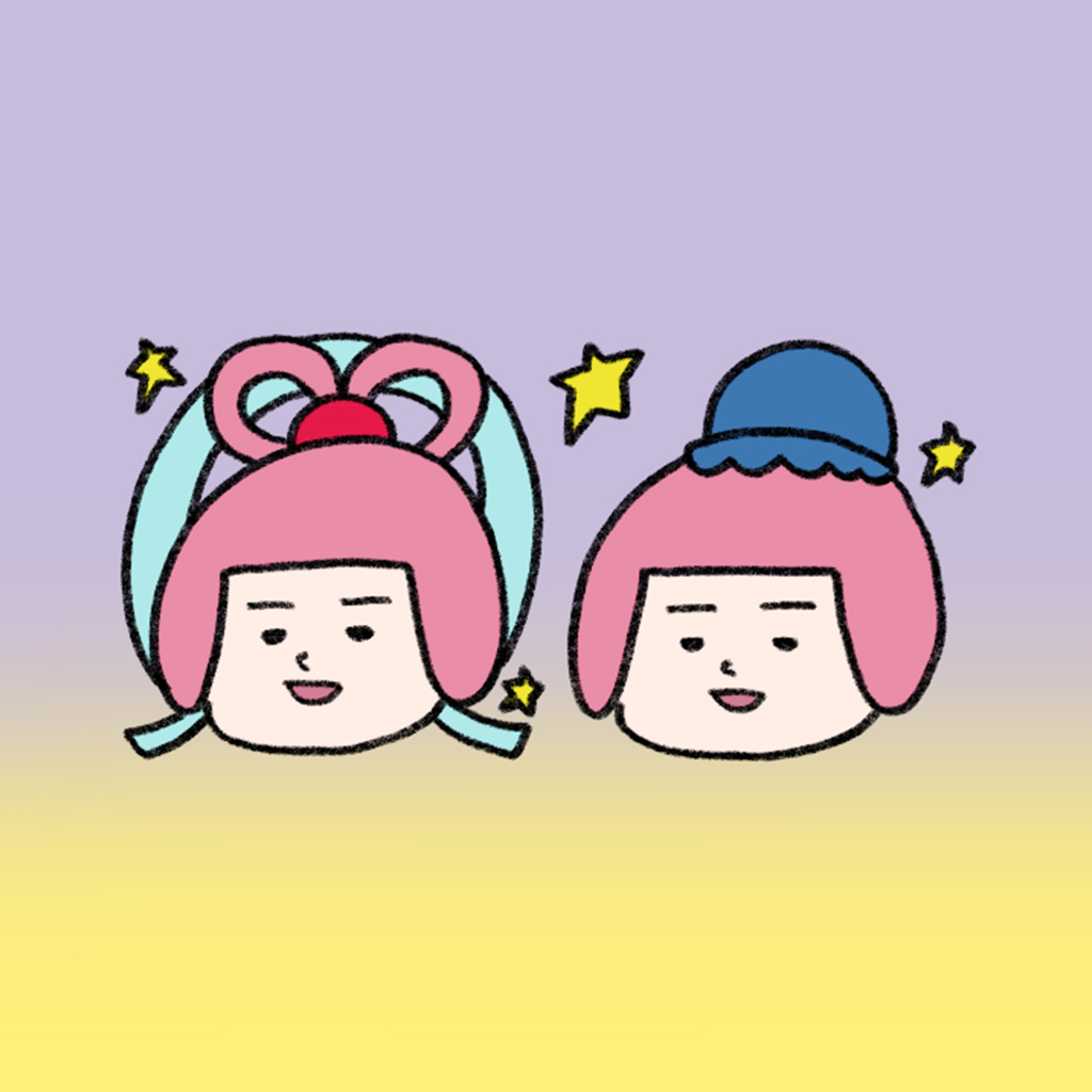ヘルメット子:七夕