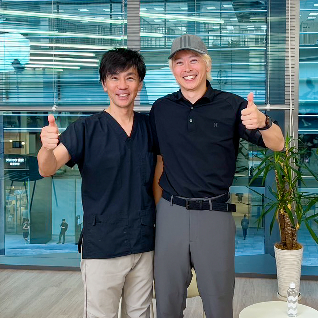靍原弘高さんと野中院長