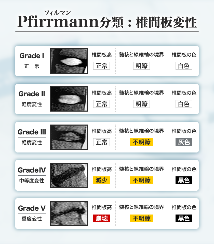Pfirrmann分類