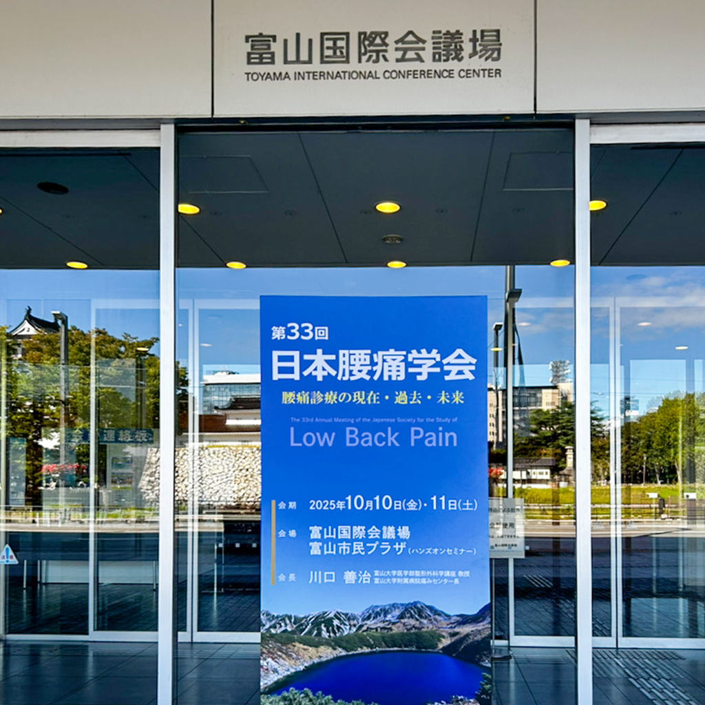 第33回日本腰痛学会