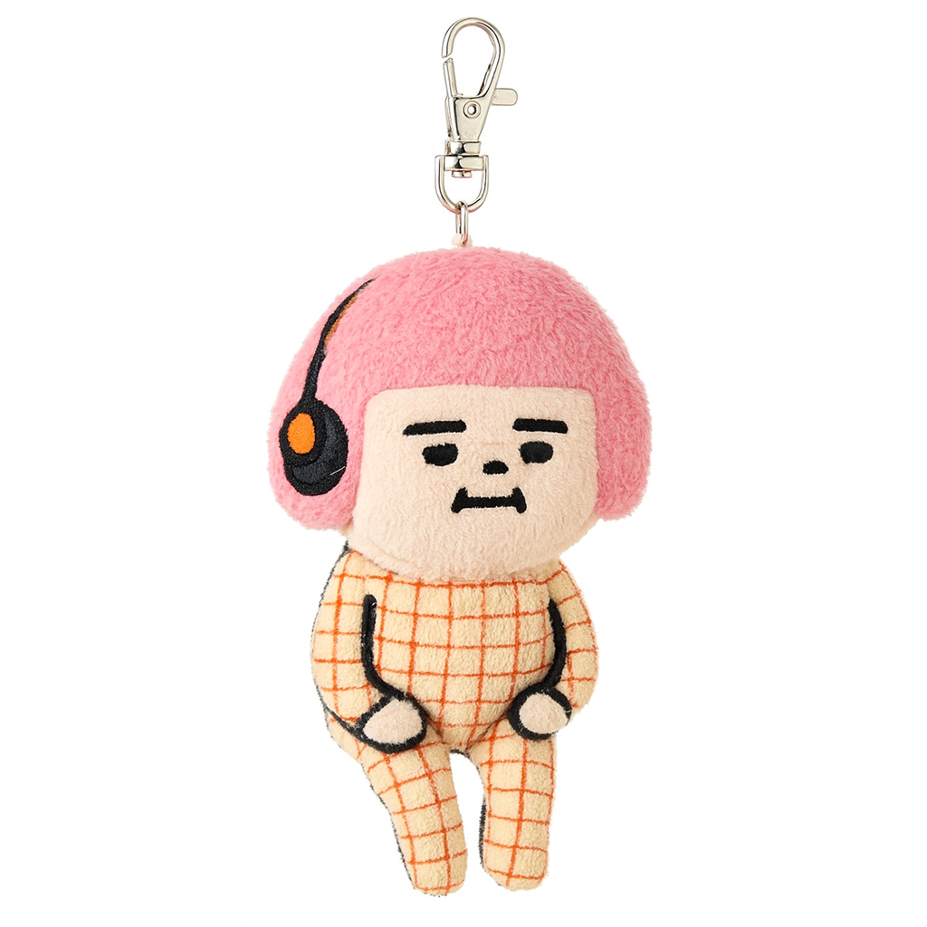 ヘルメット子：キーホルダー人形