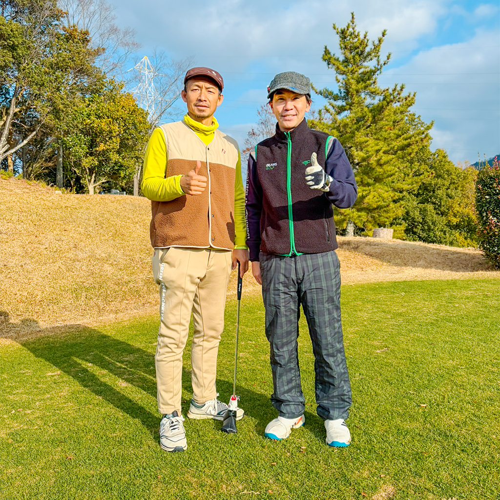 ゴルフ：鳥谷敬さんと院長
