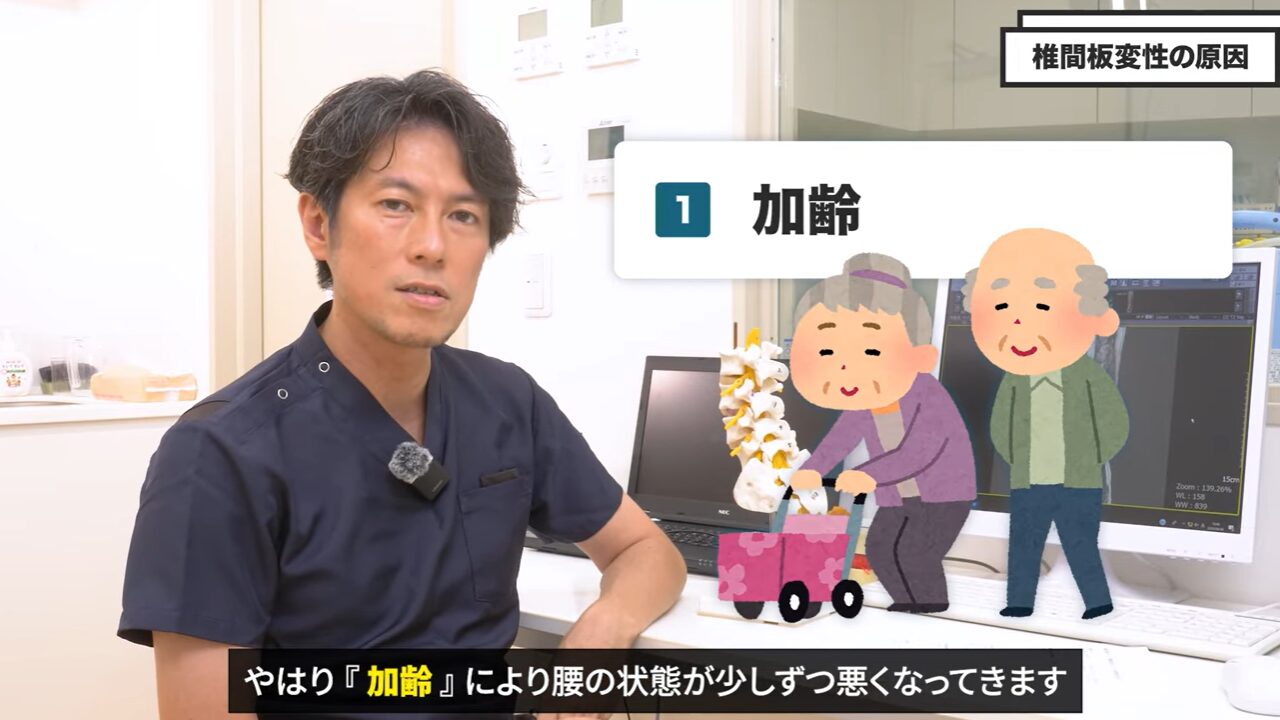 加齢による進行