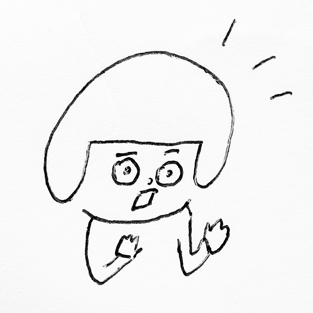 ヘルメット子：すごい！