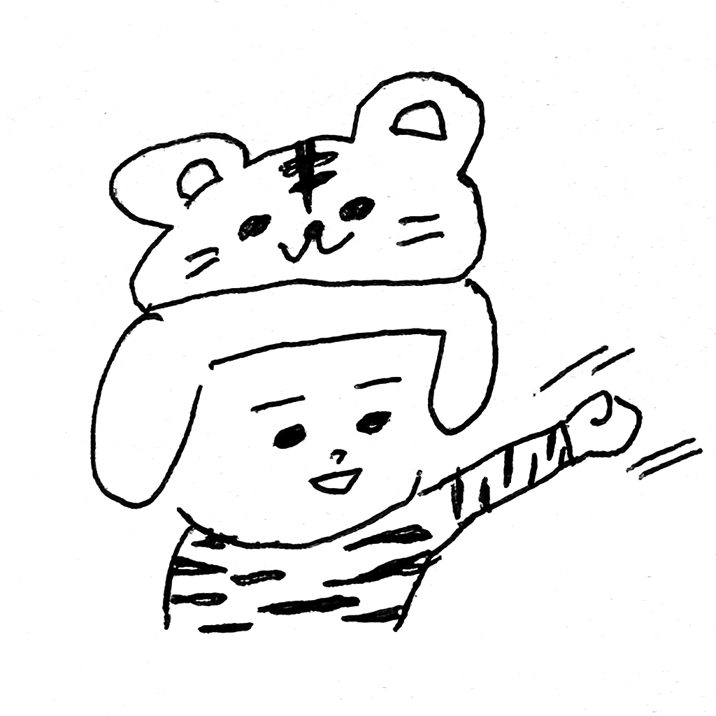 ヘルメット子:阪神