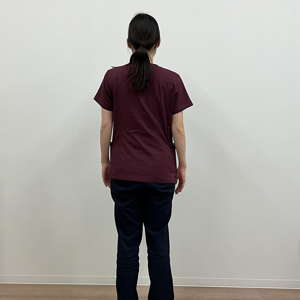 肩甲骨寄せエクササイズ①