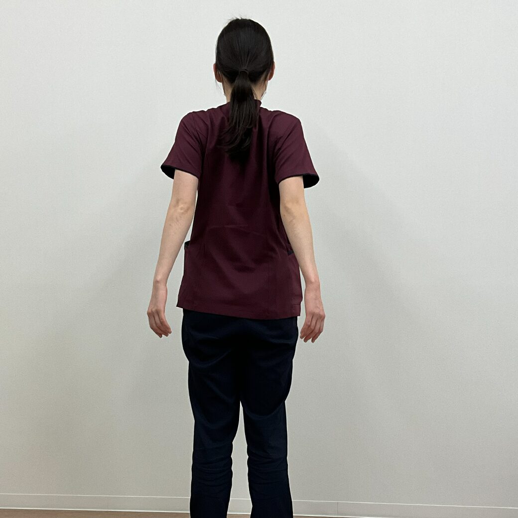 肩甲骨寄せエクササイズ②