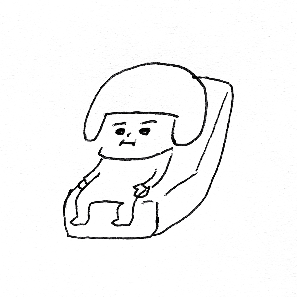 ヘルメット子:虚無顔