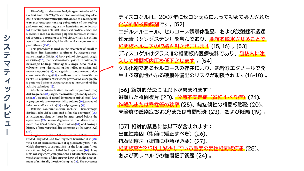 【システマティックレビュー】絶対禁忌・相対禁忌