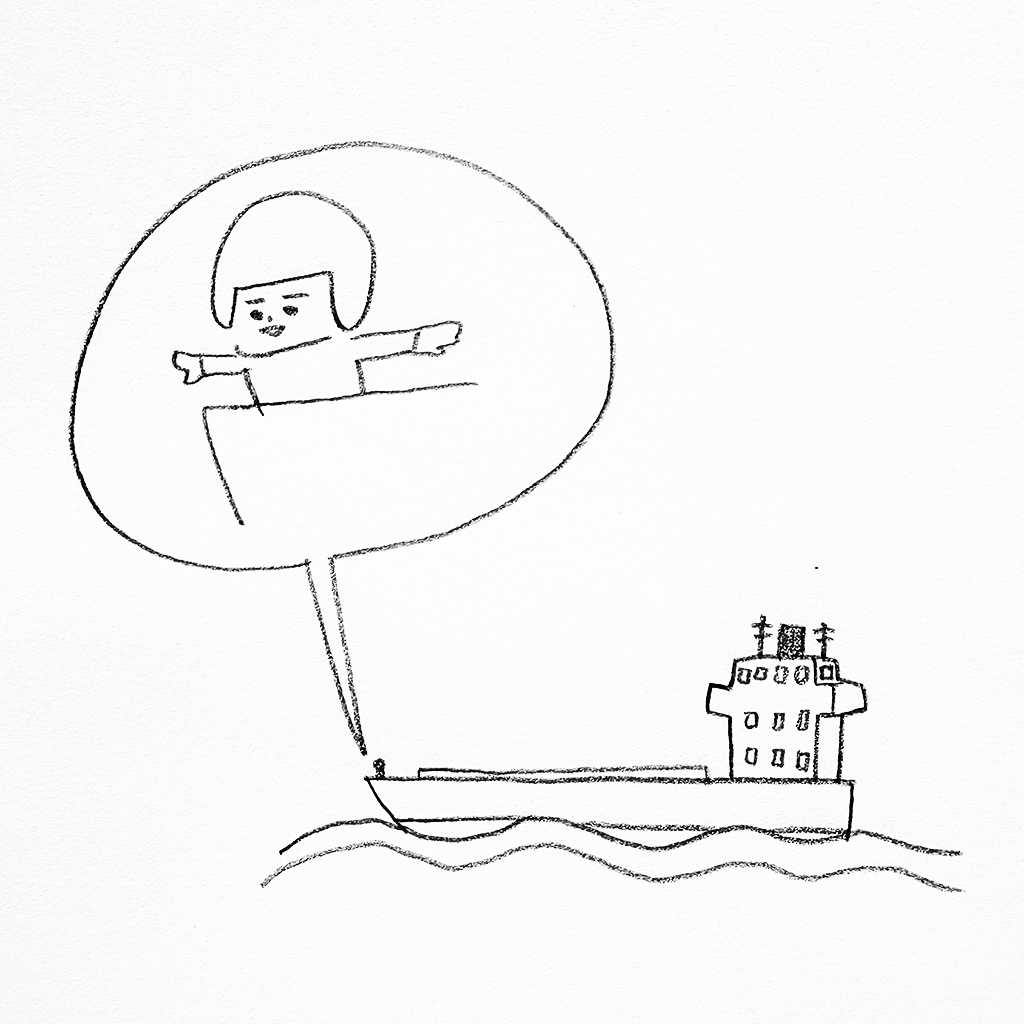 ヘルメット子：タイタニック