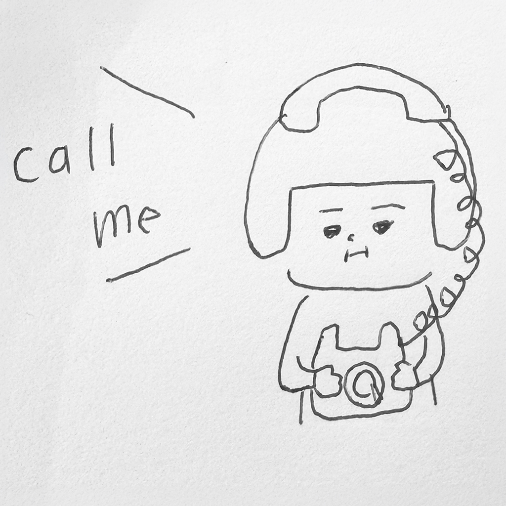ヘルメット子：CALL ME