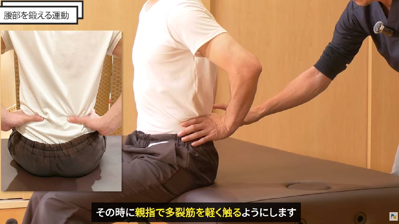 多裂筋トレーニング