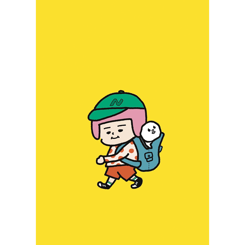 ヘルメット子:クリアファイル1